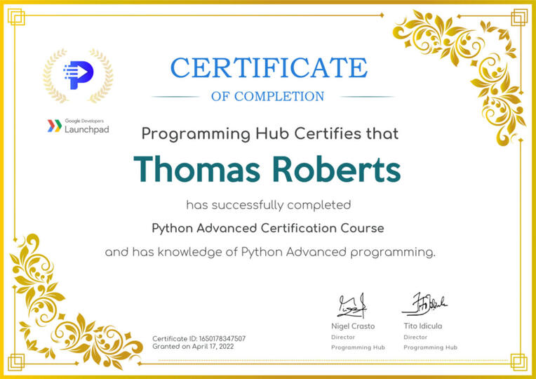 Python Advanced Python Advanced